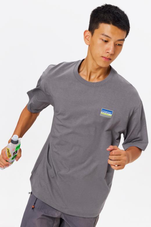 CryingCenterAquaticSports速干运动标语防闷肌理感索罗娜短袖Tee 商品图1