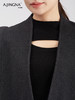 【商城同款】阿菁娜山羊绒简约V领大衣F30D211036 商品缩略图3