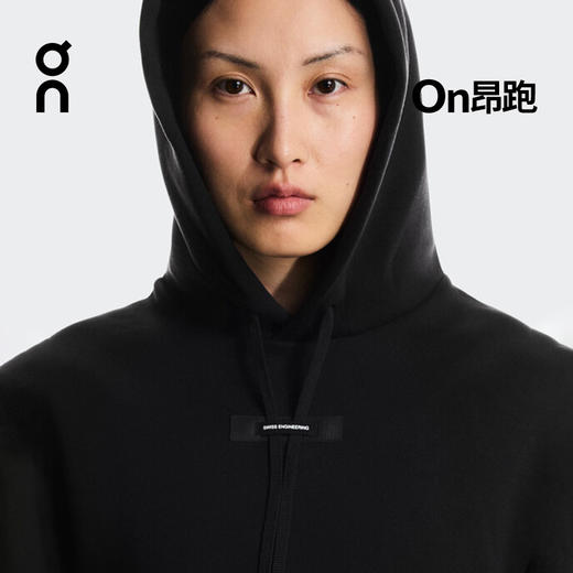 On昂跑 Focus Tech Hoodie 2025新品女款Focus系列科技针织运动帽衫 商品图3