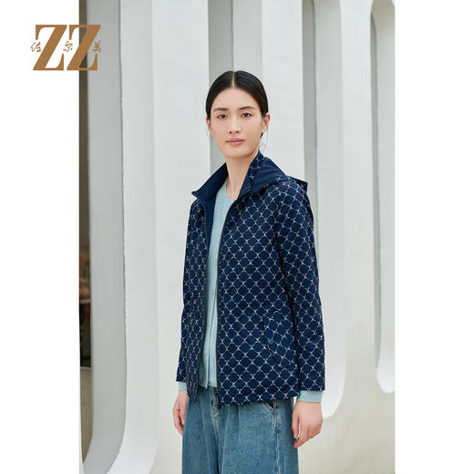 佐尔美双面穿经典百搭风衣外套上衣女E33FD28 商品图1