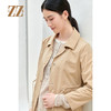 佐尔美经典纯色时尚简约风衣外套上衣女E33FZ12 商品缩略图1
