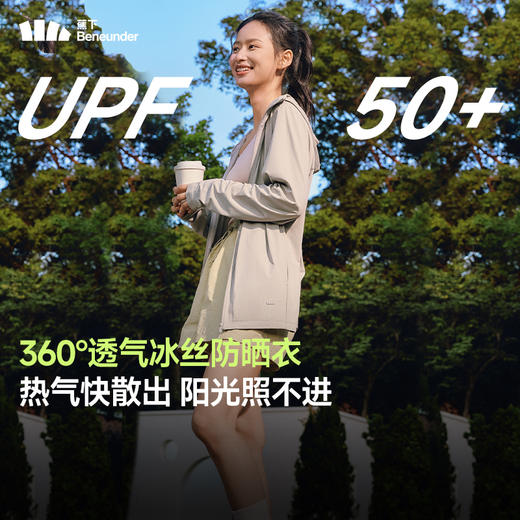 【清爽不粘腻】蕉下 透气防晒衣（男女同款）AS599 360°透气网孔 商品图5