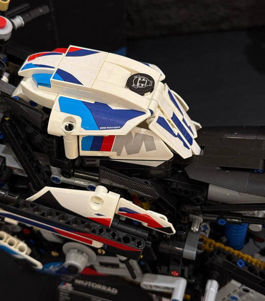 原单版本宝马𝐦𝟏𝟎𝟎𝟎𝐫𝐫乐高积木摩托模型072804 商品图8