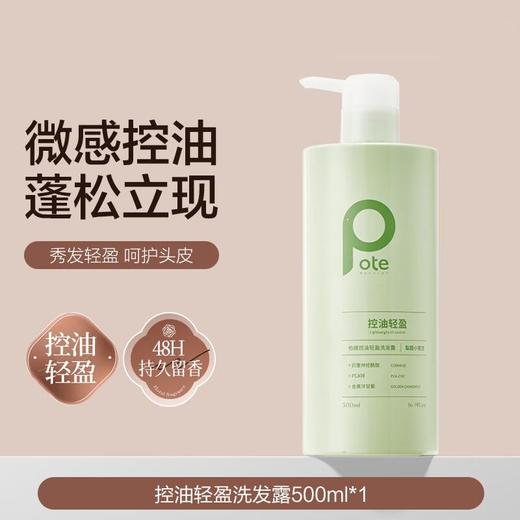 柏缇pote 控油轻盈洗发露500ml（梨园小苍兰） 商品图0