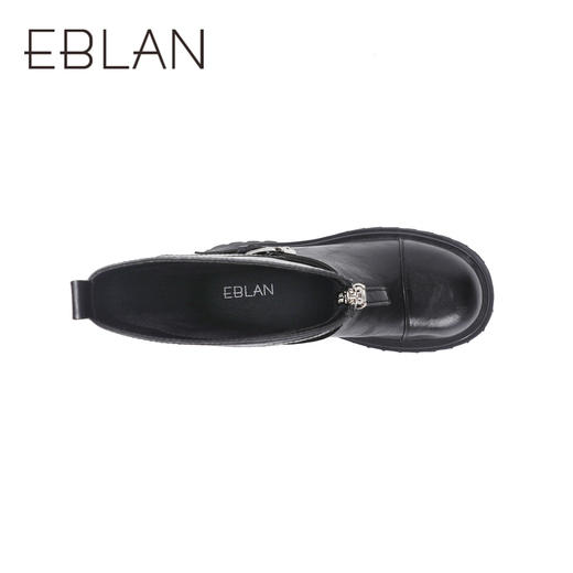 2楼伊伴2024冬季时尚潮流女靴单靴B24529502 商品图2