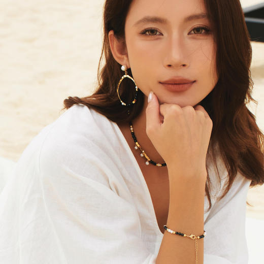 Ancient Greece古希腊时期 | 希腊海神黑石耳环 商品图2