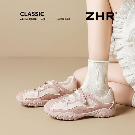 ZHR则则芭蕾风凉鞋女2025夏季厚底内增高玛丽珍鞋透气运动休闲鞋 商品图7