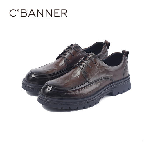 4楼千百度2025透气内里耐磨橡胶大底男单鞋A25431697 商品图5