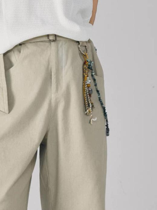 共和GongheRepub/GH24034/串珠编织绳玉碎石裤链 钥匙扣挂坠腰链 商品图1