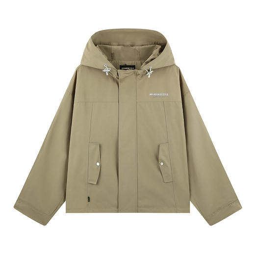 NPC潮牌厚实挺括柔软连帽户外立领夹克外套男潮流NP41TJ18 商品图6