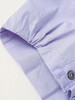 浪漫氛围 浅紫色木耳边立领衬衫 宽松长袖 清新小衫 商品缩略图2
