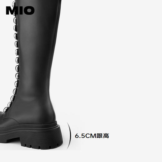 2楼MIO米奥 骑士靴 M245843203 商品图4