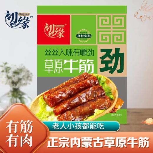 【弹韧暴击】敕勒川初缘草原秘制牛筋｜游牧世代手作 高胶原蛋白零食  烧烤味/香辣味 250g/袋 商品图8