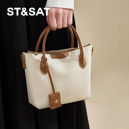 星期六通勤必备百搭手提斜挎单肩包SSD521A086 商品图3