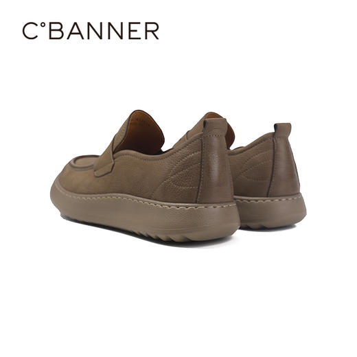 4楼千百度2025透气休闲皮鞋工装鞋男鞋A25411514 商品图3