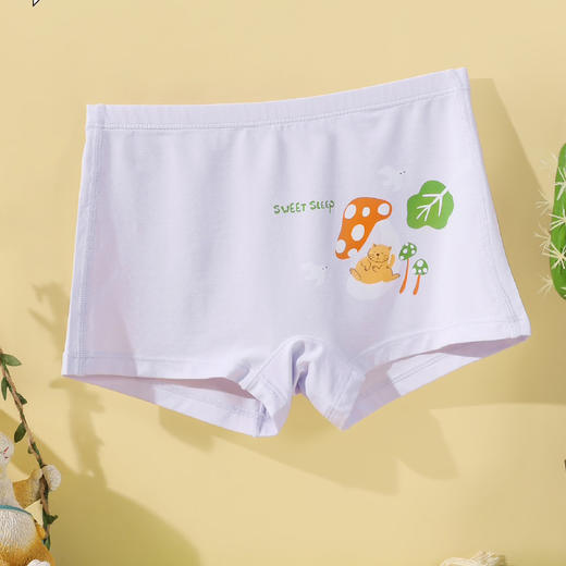 [三条装]女童平角内裤莫代尔底裤【CSK25302】 商品图1