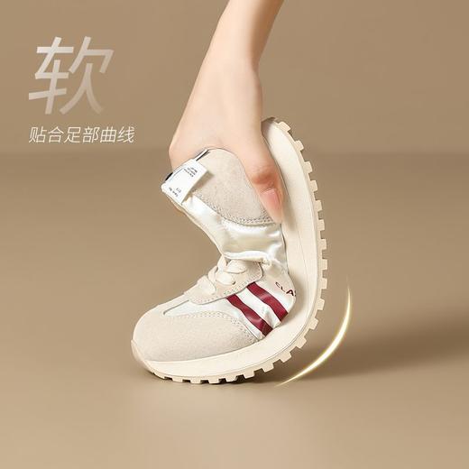 ZHR则则浅口德训鞋女2025春秋新款超软透气阿甘鞋轻便防滑休闲鞋 商品图2