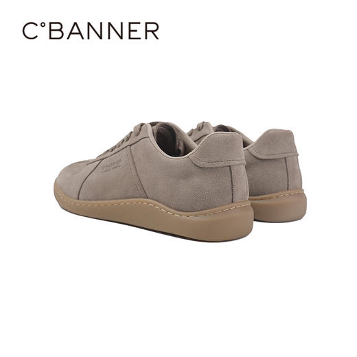 4楼千百度2025秋季复古德训鞋质感牛绒鞋面强韧橡胶底男鞋A25481562 商品图3