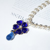 北京仓｜Gripoix Paris-Vintage-Pearl-经典珍珠 蓝花吊坠 项链［法国设计师］ 商品缩略图3