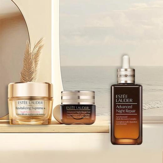 【电台专属 保税仓直发】Estee Lauder雅诗兰黛脸部补水修护三件套{内含：小棕瓶100ml+眼霜15ml+面霜（清爽）75ml} 商品图4