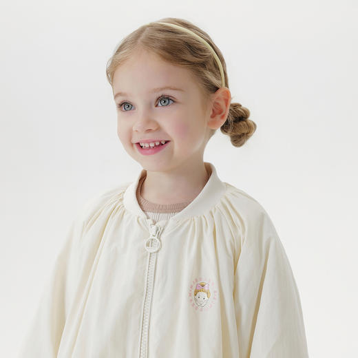 马克珍妮女童轻软防护夹棉花苞外套2025年秋装新款551567 商品图4