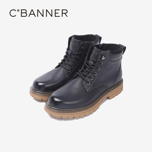 4楼千百度2024冬季新款男时尚休闲鞋A24541063 商品图4