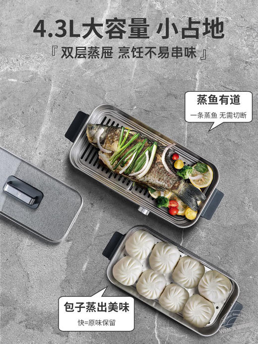 德国WMF福腾宝智巧电蒸炉不锈钢蒸锅 0415099911 商品图3