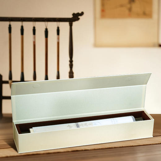 【北京文物交流中心】齐白石虾趣卷轴画竖版卷轴带荧光 商品图10