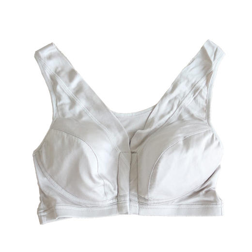 丁摩 高端品质桑蚕丝针织真丝文胸无刚托前扣文胸S020 商品图4