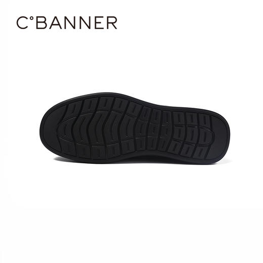 4楼千百度2025秋季轻韧牛皮革鞋面男鞋乐福鞋（豆豆鞋）A25466581 商品图3