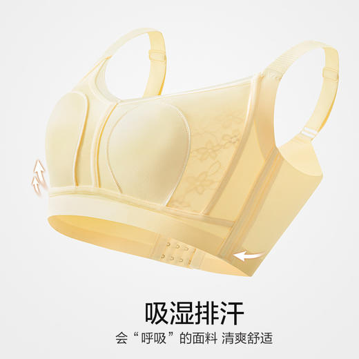 轻汐蕾丝大胸显小文胸 商品图4