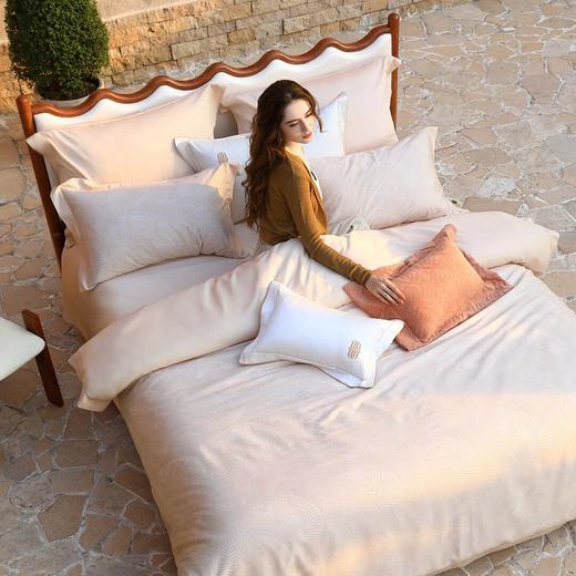 （品牌直发）水星家纺南法系列60支新疆长绒棉四件套高密贡缎抑菌轻奢套件严选 商品图3