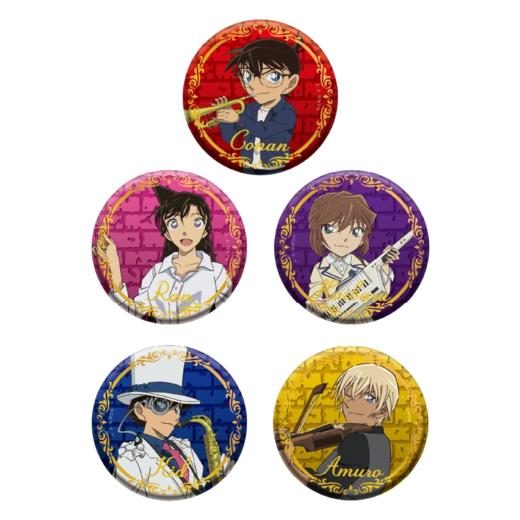 名侦探柯南 音乐会 徽章 吧唧 5包/盒 谷子 商品图0