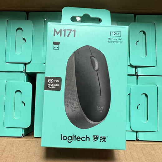 罗技M171无线鼠标-黑色 商品图0