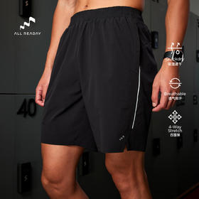 AllReaday新奇天男士运动弹力健身速干短裤