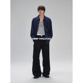 启世录TIWILLTANG“哲焕绅度”龙骨链慵懒风垂感衬衫男