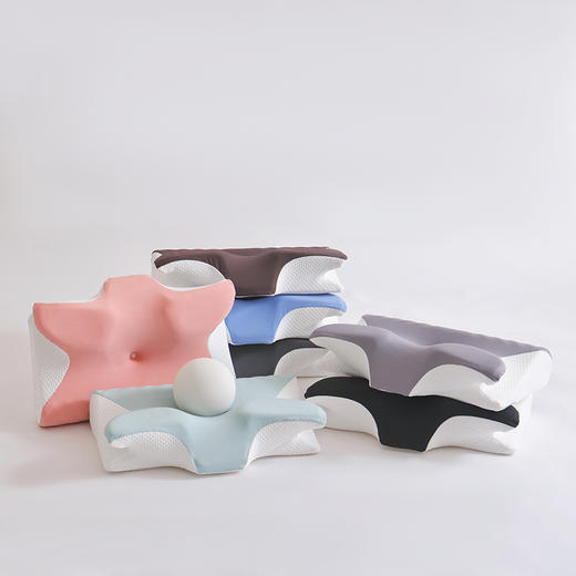 【品牌直发】加倍生活 蝶形护颈记忆枕 枕头枕芯 仰睡侧睡都舒服 商品图4