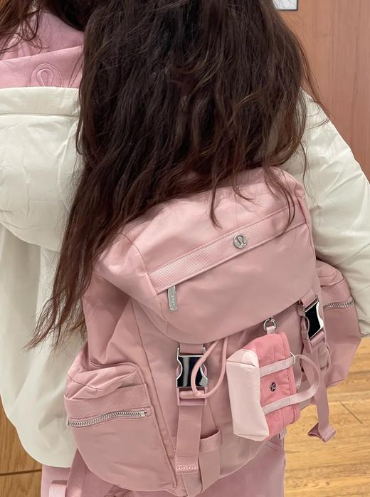 原单lulu销量王男女同款防水刘亦菲同款双肩包 商品图7