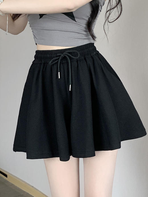 芭蕾风裤子女小个子外穿热裤蓬蓬短裤女夏天2023新款夏松紧腰运动 商品图5