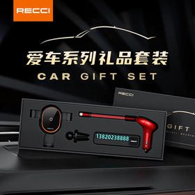 RECCI锐思 RGB-N05车载套装一拖三数据线号码牌