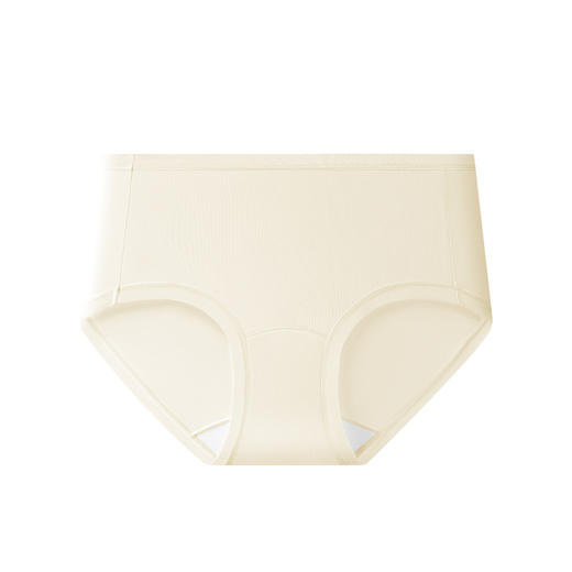 雀说 【4条】80支莫代尔高腰内裤女10A抑菌纯棉加长裆H102 商品图7