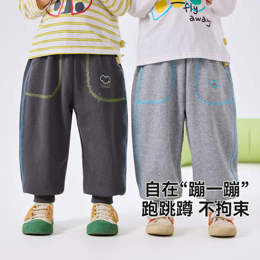 【新品】嘟嘟家儿童裤子秋装男童休闲裤秋季新款女童运动裤宝宝长裤童装潮 商品图1