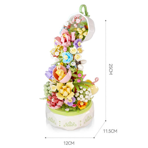 花颜茶语音乐盒积木 商品图1