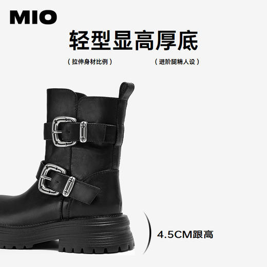 2楼MIO米奥 西部靴 M245642027 商品图4