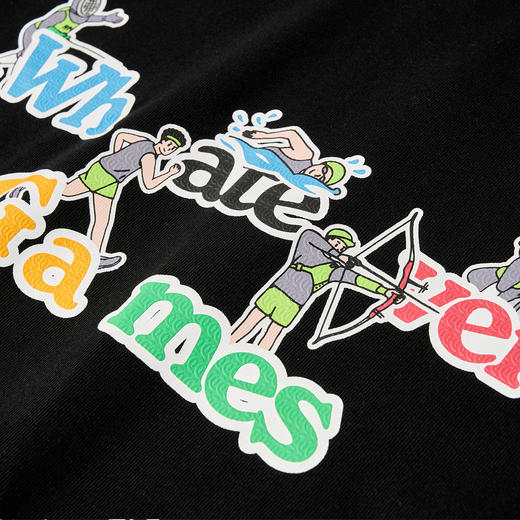 NPC潮牌运动系列220G【索罗娜】马术游泳射箭印花长袖男NP47TL19 商品图3