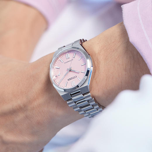 西铁城/CITIZEN机械不锈钢简约复古时尚腕表NJ0200-50Z 商品图7