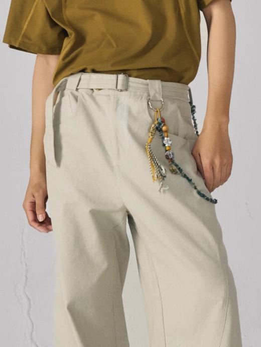 共和GongheRepub/GH24034/串珠编织绳玉碎石裤链 钥匙扣挂坠腰链 商品图3