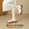 ZHR则则厚底罗马凉鞋女2025新款夏季松糕底女鞋超软舒适包头凉鞋 商品缩略图4