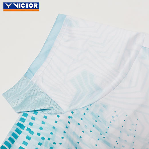 VICTOR威克多胜利羽毛球服T-51013比赛系列男女款短袖运动服速干透气 商品图3