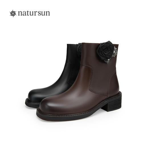 2楼natursun24冬季新品时装靴N24525561 商品图4
